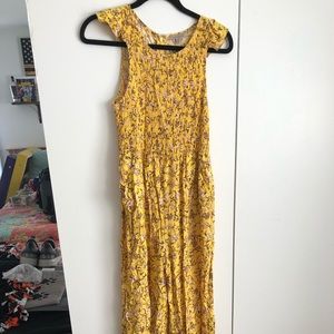Golden Yellow Romper